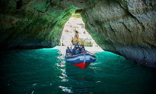 Excursions avec les dauphins et les grottes à Albufeira, Portugal