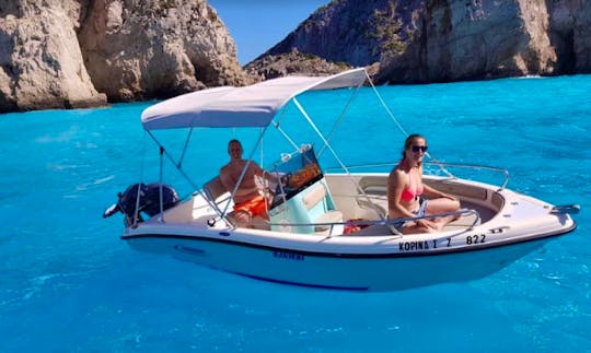 17 foot Ranieri Assure boat for rent in Planos, Greece