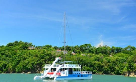 Shared Catamaran Eco Adventure in Manuel Antonio, Costa Rica