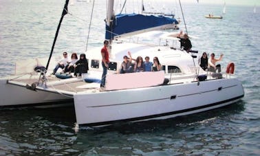 Charter 38' Lagoon-Catamaran em Thessaloniki, Halkidiki, N.Sporades, Grécia Grécia