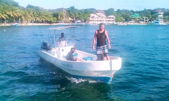 Explore the West End, Honduras on a Center Console Fishing Charter