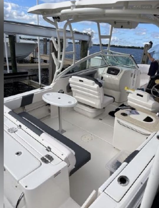 Fully Rigged Fishing Boat on Lake Michigan!