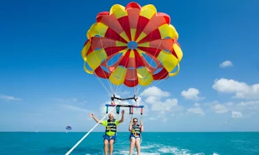 Exhilarating Parasailing Rides in Rodos, Greece