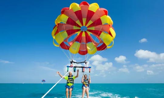 Exhilarating Parasailing Rides in Rodos, Greece