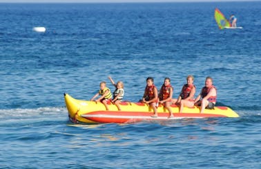 Banana Boat Rides and Sofa Rides in Rodos, Greece