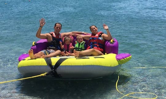 Banana Boat Rides and Sofa Rides in Rodos, Greece