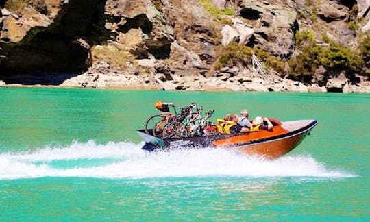 Enjoy Jet Boat Tour in Beaumont, New Zealand