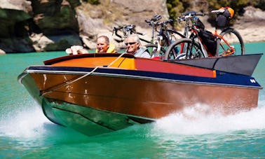 Enjoy Jet Boat Tour in Beaumont, New Zealand