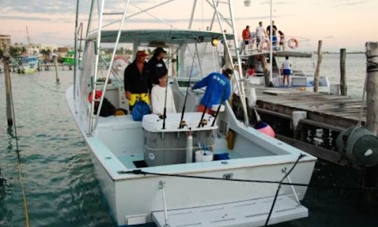 36' Sport Fisherman, Fishing Charter in Isla Mujeres, Mexico