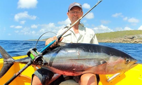 Enjoy Fishing in Sint Willibrordus, Curaçao on Dinghy