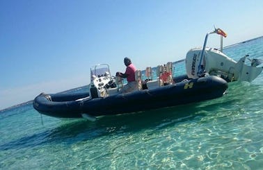 Charter a Rigid Inflatable Boat in Ibiza, Spain