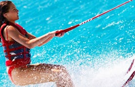 Enjoy Water Skiing in Kamari, Greece