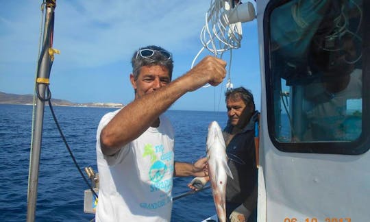 Enjoy Fishing in Pollonia, Greece on Trawler