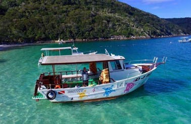 Exciting Boat Trip in Arraial do Cabo, Brazil!