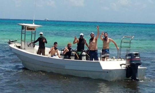 Boat Diving Tours and PADI Courses in Playa del Carmen, Mexico