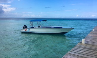 Rent a Center Console for up to 12 pax in Belize City, Belize
