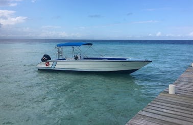 Rent a Center Console for up to 12 pax in Belize City, Belize