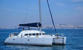 Charter 38' Lagoon Cruising Catamaran in Paleo Faliro, Greece