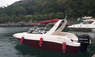 Hit the water on a Bowrider in Rio de Janeiro, Brazil for 9 people