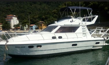 Charter a Luxury Motor Yacht in Angra dos Reis, Brazil