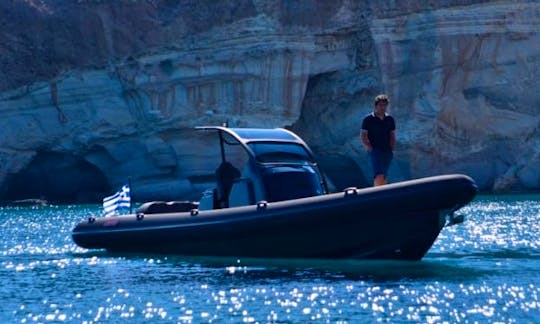 Charter 11' Take Off Rigid Inflatable Boat in Ornos, Greece