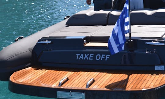 Charter 11' Take Off Rigid Inflatable Boat in Ornos, Greece