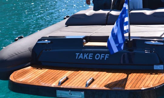 Charter 11' Take Off Rigid Inflatable Boat in Ornos, Greece