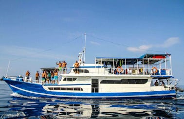 Charter 75' Passenger Boat at Mentawai Island, Siberut