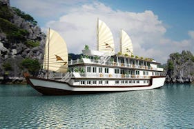 Cruising in Hạ Long Bay, Vietnam for special events