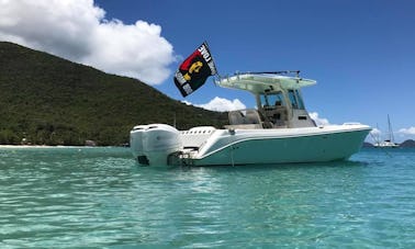 28' Everglades Boat Rental In U.S. Virgin Islands