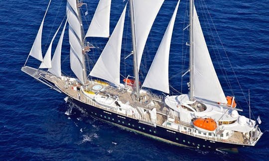Carta de vela de luxo na Grécia e no Mediterrâneo