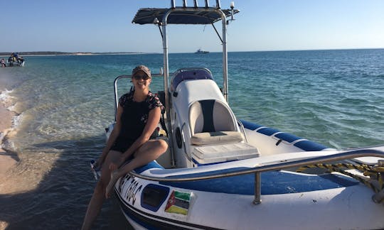 Great Fishing Day in Vilanculos, Mozambique on a Center Console