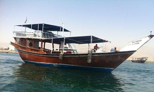 Charter a Traditional Boat in Fujairah, United Arab Emirates