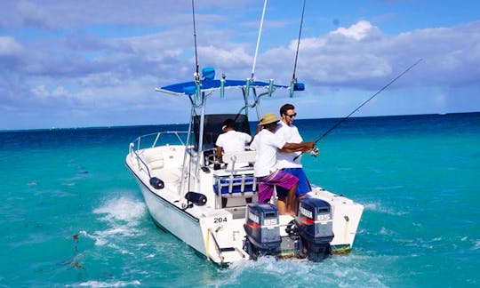 Enjoy Fishing in Punta Cana, Dominican Republic on Center Console