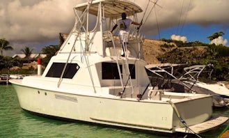 Fishing and Diving Boat in Punta Cana, Dominican Republic