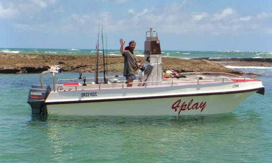 Fishing for 5 person in Gaza, Mozambique on Center Console