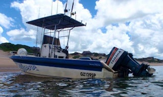 Deep Sea Fishing Charter in Gaza, Mozambique on Center Console