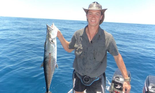 Deep Sea Fishing Charter in Gaza, Mozambique on Center Console