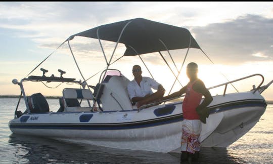 Charter Rigid Inflatable Boat in Nacala, Mozambique