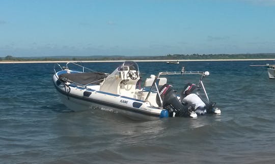 Charter Rigid Inflatable Boat in Nacala, Mozambique