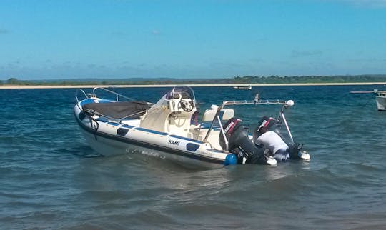 Charter Rigid Inflatable Boat in Nacala, Mozambique
