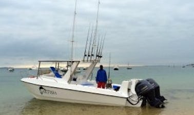 Enjoy Fishing in Vilanculos, Mozambique on 27' Sailfish Center Console