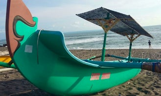 Charter a Sansh Traditional Boat in Mengwi, Bali