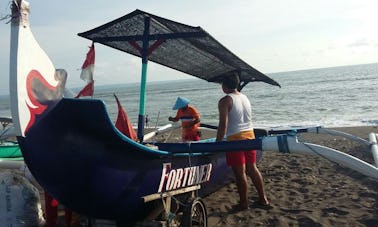 Charter Fortuner Traditional Boat in Mengwi, Bali