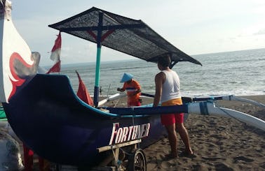 Charter Fortuner Traditional Boat in Mengwi, Bali