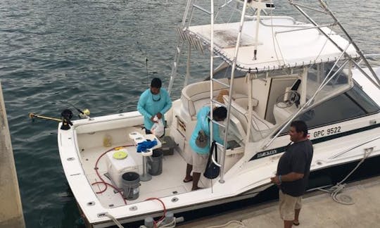 Enjoy Fishing in Playa Flamingo, Costa Rica on 32' Blackfin Sport Fisherman