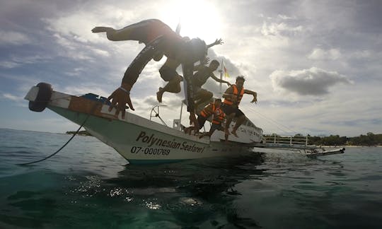 Explore by Traditional Boat in Bohol, Philippines