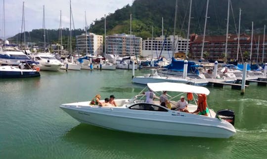 Cruise in Style on a Bowrider Charter in Angra dos Reis, Brazil