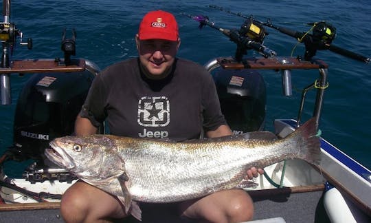 Enjoy Fishing in Struis Bay, South Africa on Cuddy Cabin