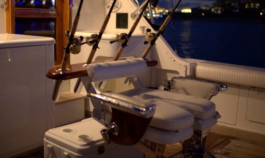 Enjoy Fishing in Baja California Sur, Mexico on 50' Bertram Sport Fisherman